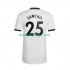 Camisola Manchester United Jadon Sancho 25 Homem Equipamento Segundo 2022-2023 Manga Curta